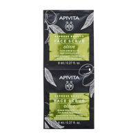 APIVITA FACE SCRUB OLIVE 8ML
