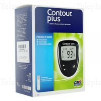 CONTOUR PLUS Set p lect glycémie