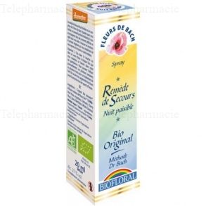 Elixir floral fleurs de bach n&deg;40 remede de secours spray 20ml