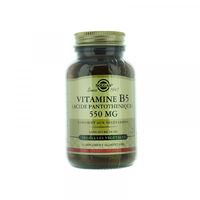 SOLGAR Vitamine B5 aci pantothénique 500mg 50 gélules