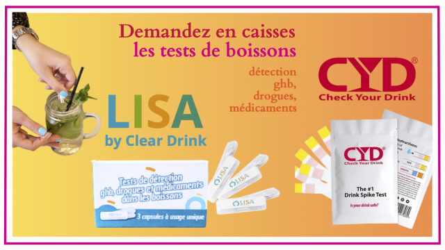 LISA by CLEAR DRINK test boissons