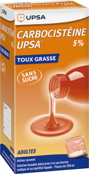 UPSA - Carbocist&eacute;ine 5% Adultes 200ml