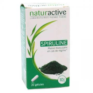NATURACTIVE SPIRULINE - 20 gelules