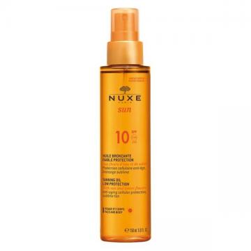 NUXE - Sun - Huile bronzante faible protection 10SPF 150ml
