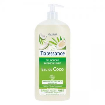 NATESSANCE - Gel douche eau de coco 1l