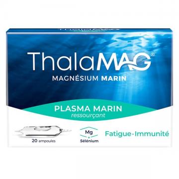 THALAMAG - Magnésium Marin Plasma Marin ressourçant 20 ampoules