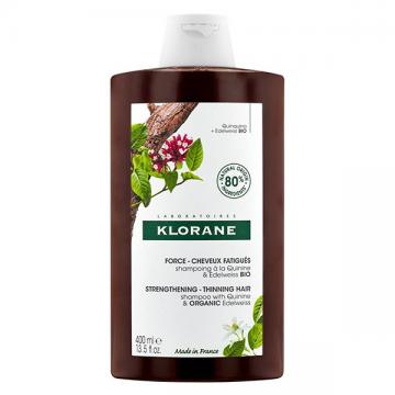 KLORANE - Quinine edelweiss shampoing fortifiant 400ml