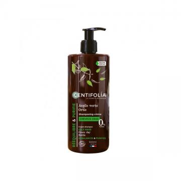 CENTIFOLIA - Action purifiante shampoing crème cheveux gras bio 500ml