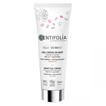 CENTIFOLIA - &Eacute;clat de rose gel cr&egrave;me de nuit bio 70ml