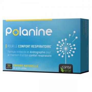 SANTE VERTE - POLANINE - Allergie Pour le confort respiratoire 30 comprimés