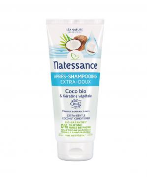 NATESSANCE - APRES-SHAMPOOING &eacute;xtra-doux bio et k&eacute;ratine v&eacute;g&eacute;tale 200ml