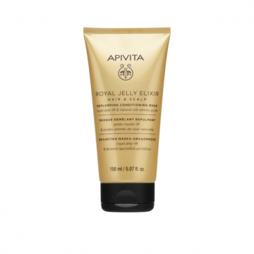 APIVITA - Royal Jelly Elixir - Masque Capillaire D&eacute;m&ecirc;lant Repulpant 200ml