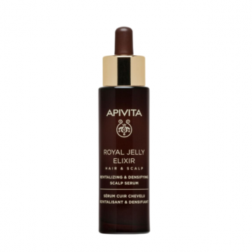 APIVITA - Royal Jelly Elixir - S&eacute;rum Capillaire Revitalisant & Densifiant Cuir Chevelu, 50ml
