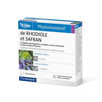 PILEJE - PHYTOSTANDARD - Rhodiole Safran 30 comprimes