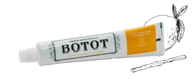 BOTOT - P&acirc;te Dentifrice Anis Citrus R&eacute;glisse 75ml