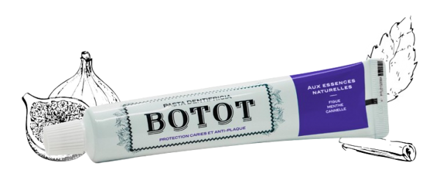 BOTOT - P&acirc;te dentifrice figue menthe cannelle 75 ml