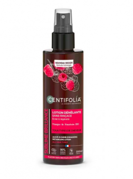 CENTIFOLIA - Lotion d&eacute;m&ecirc;lante bio - sans rin&ccedil;age pour cheveux 200ml