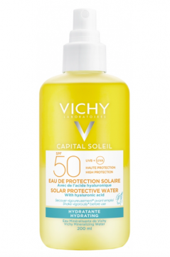 VICHY - CAPITAL SOLEIL - eau de protection solaire hydratante SPF50 200ml