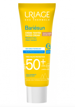 URIAGE - Bariésun crème teintée très haute protection SPF50+ teinte dorée 50ml