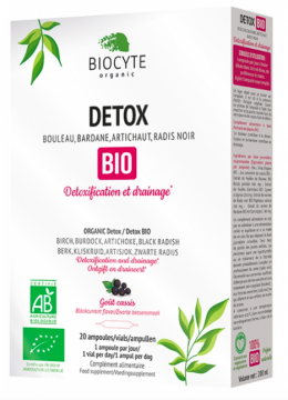 BIOCYTE - Detox bio 20 ampoules