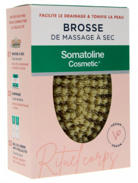 SOMATOLINE - Brosse de massage à sec
