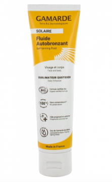 GAMARDE - Solaire fluide autobronzant bio 100ml