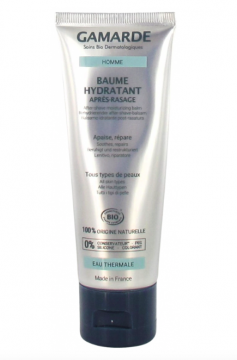GAMARDE - Homme baume hydratant après-rasage bio 75ml