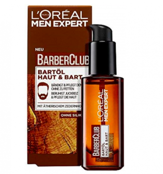 L'OREAL -  BARBERCLUB huile barbe longue 30ml