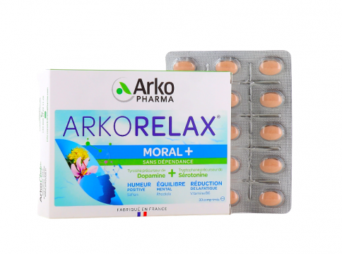 ARKOPHARMA - ARKORELAX moral+ 60 comprimés
