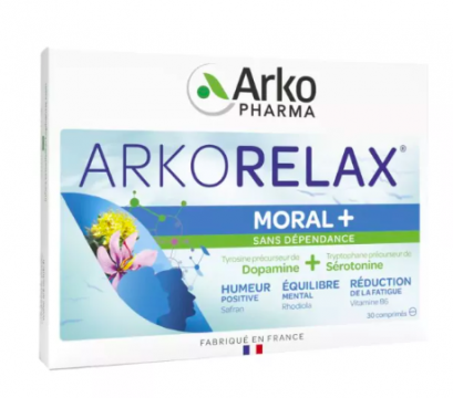 ARKOPAHRMA - ARKORELAX moral+ 30 Comprimés