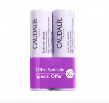 CAUDALIE -  VINOTHERAPIST stick soin des lèvres nourrissant anti-oxydant, 2x4,5g