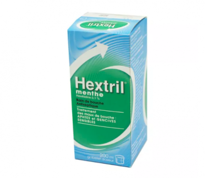 HEXTRIL - Menthe 0,1 % bain de bouche 200 ml