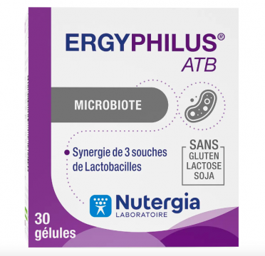 NUTERGIA - Ergyphilus ATB 30 g&eacute;lules