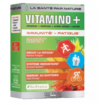 ERIC FAVRE - Vitamino+ - Immunité Fatigue 30 comprimés