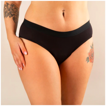 MADEMOISELLE CULOTTE - L&eacute;a noir ado 13/14AN