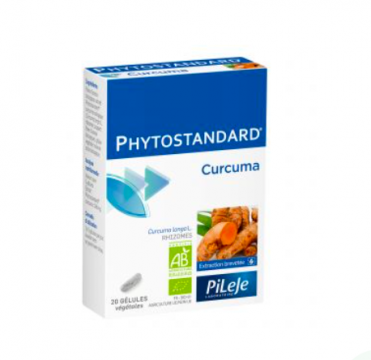 PILEJE - Phytostandard de curcuma 20 gélules