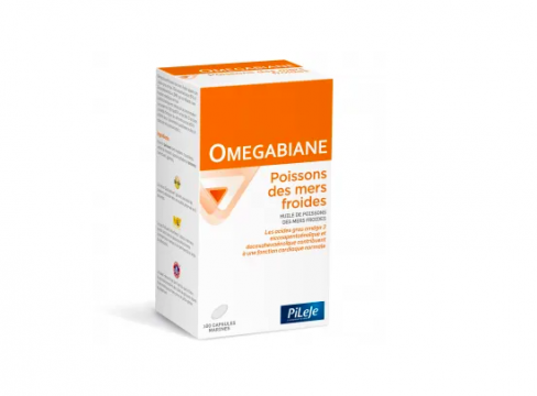 PILEJE - Omegabiane poissons des mers froides 100 capsules marines