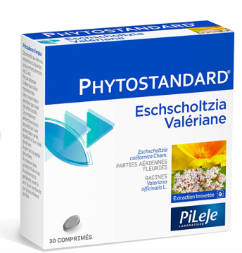 PILEJE - Phytostandard Eschscholtzia / Val&eacute;riane 30 capsules