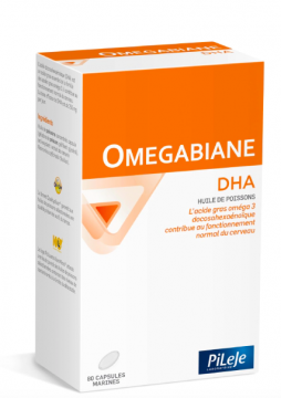 PILEJE - Omegabiane DHA 80 capsules marines