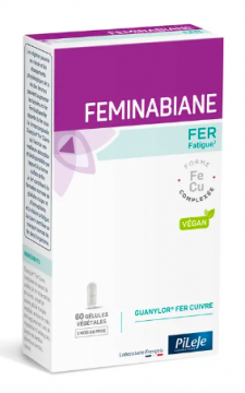PILEJE - Feminabiane fer 60 g&eacute;lules