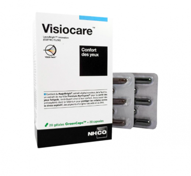 NHCO - Visiocare - Confort des Yeux - 20 g&eacute;lules + 20 comprim&eacute;s