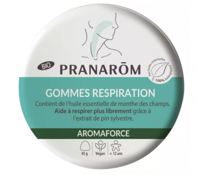 AROMAFORCE -  Aromaforce gommes respiration bio 45g