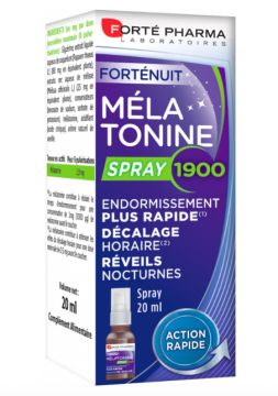 FORTÉ PHARMA - FORTÉNUIT - Mélatonine spray 1900 20ml