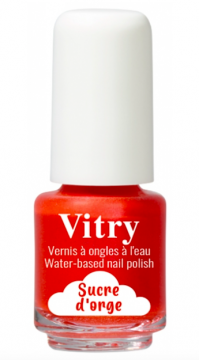 VITRY - Vernis &agrave; ongles &agrave; l'eau 4ml - Couleur : Sucre d'orge