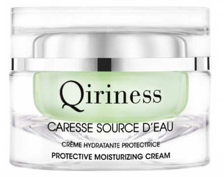 QIRINESS - Caresse source d'eau cr&egrave;me hydratante protectrice 50ml