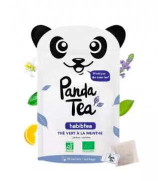 PANDA TEA - HABIBTEA thé vert à la menthe 28 sachets
