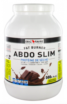 ERIC FAVRE - Abdo Slim prot&eacute;ine de s&egrave;che 500 g - Saveur : Vanille