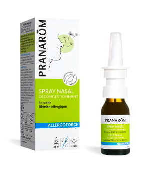 PRANAROM - Spray Nasal Décongestionnant pour rhinite allergique 15ml