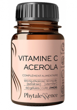 PHYTALESSENCE - Vitamine C ac&eacute;rola 60 g&eacute;lules
