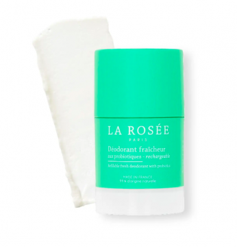 LA ROSEE - D&eacute;odorant rechargeable fra&icirc;cheur aux probiotiques 50ml